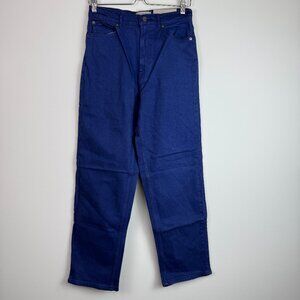 Everlane The Way High Straight Leg Organic Cotton Jean Coal Blue Tall 28T